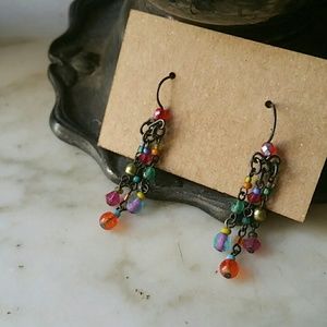 Handmade Colorful Bead Earrings
